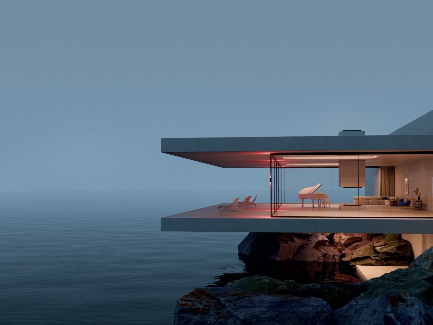 Futuristic Living Space
